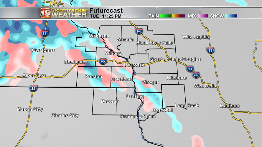 Storm systems to deliver wintry weather to the Coulee Region Weather