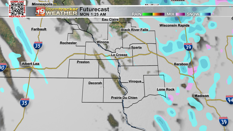 Light snow showers and gusty winds will make roads potentially ...