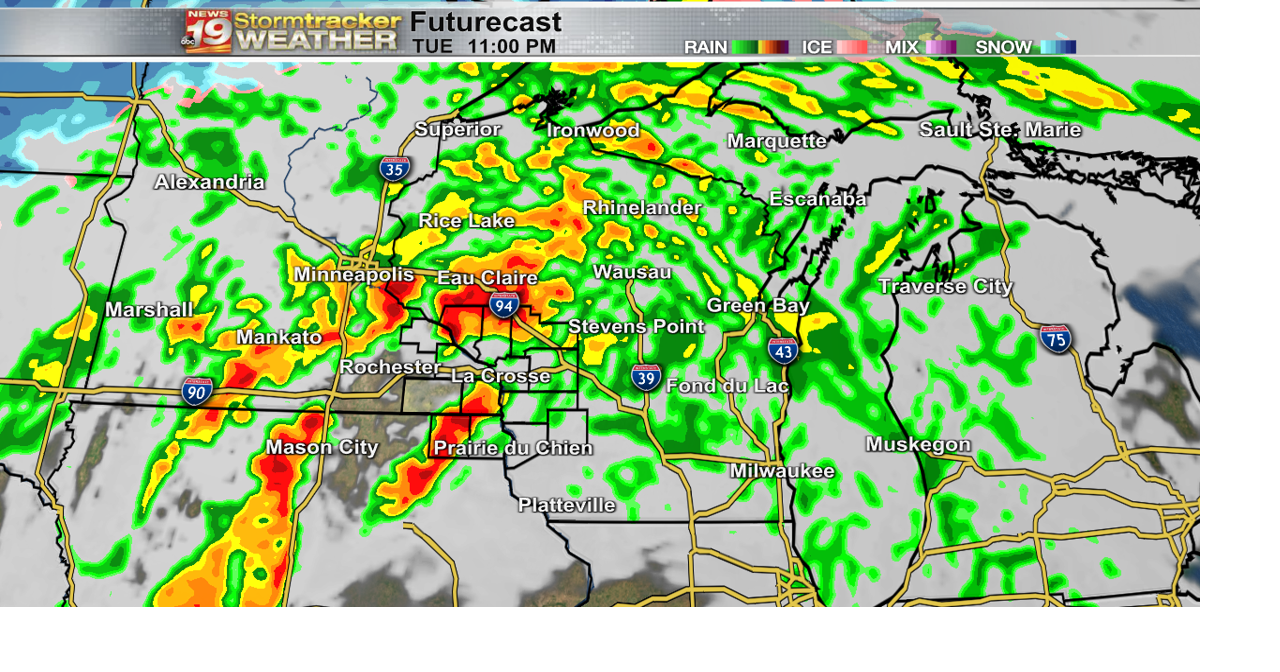 Severe weather possible tonight across the Coulee Region Weather