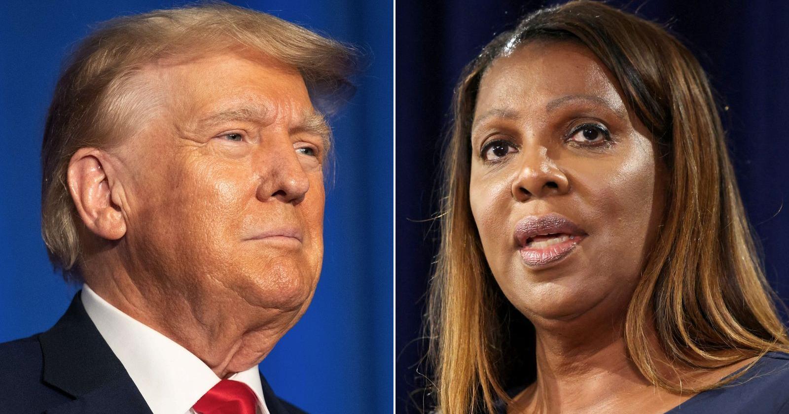 NY attorney general seeking $370 million from Trump and co-defendants in civil fraud trial - Vimarsana News