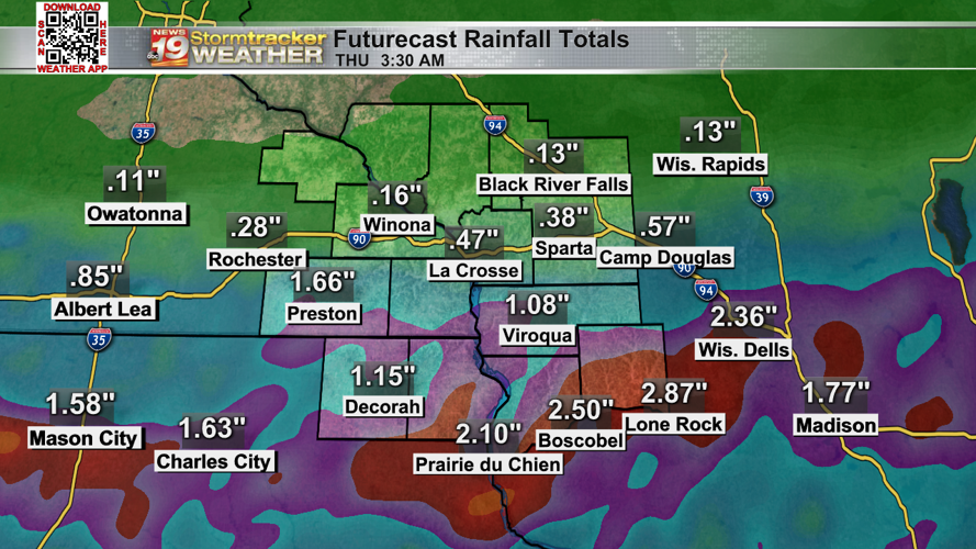 Keeping it cool with chances of showers and storms | 19 Storm Track ...