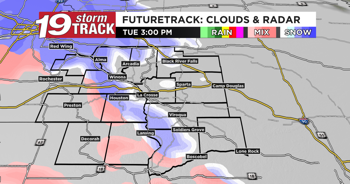 Clipper Tracker Tracking a strong clipper set to bring a mixture of rain, snow and ...