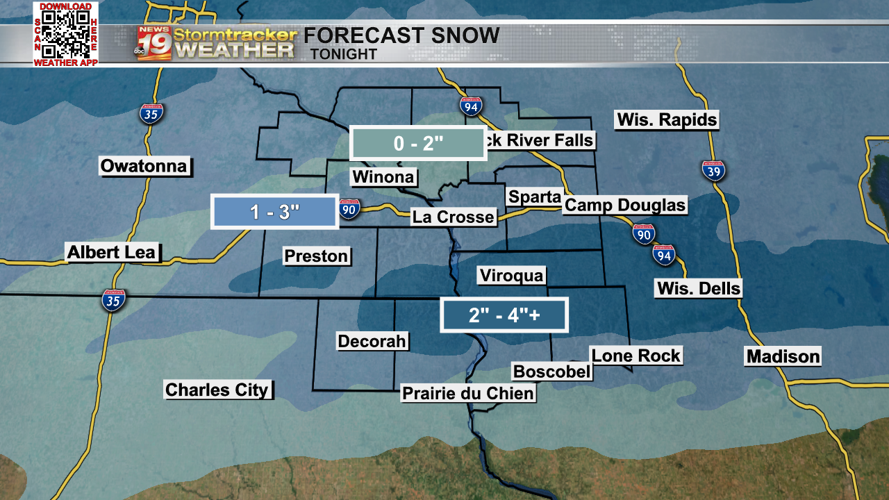 A wintry mess moves in late Valentine's Day | 19 Storm Track Weather ...