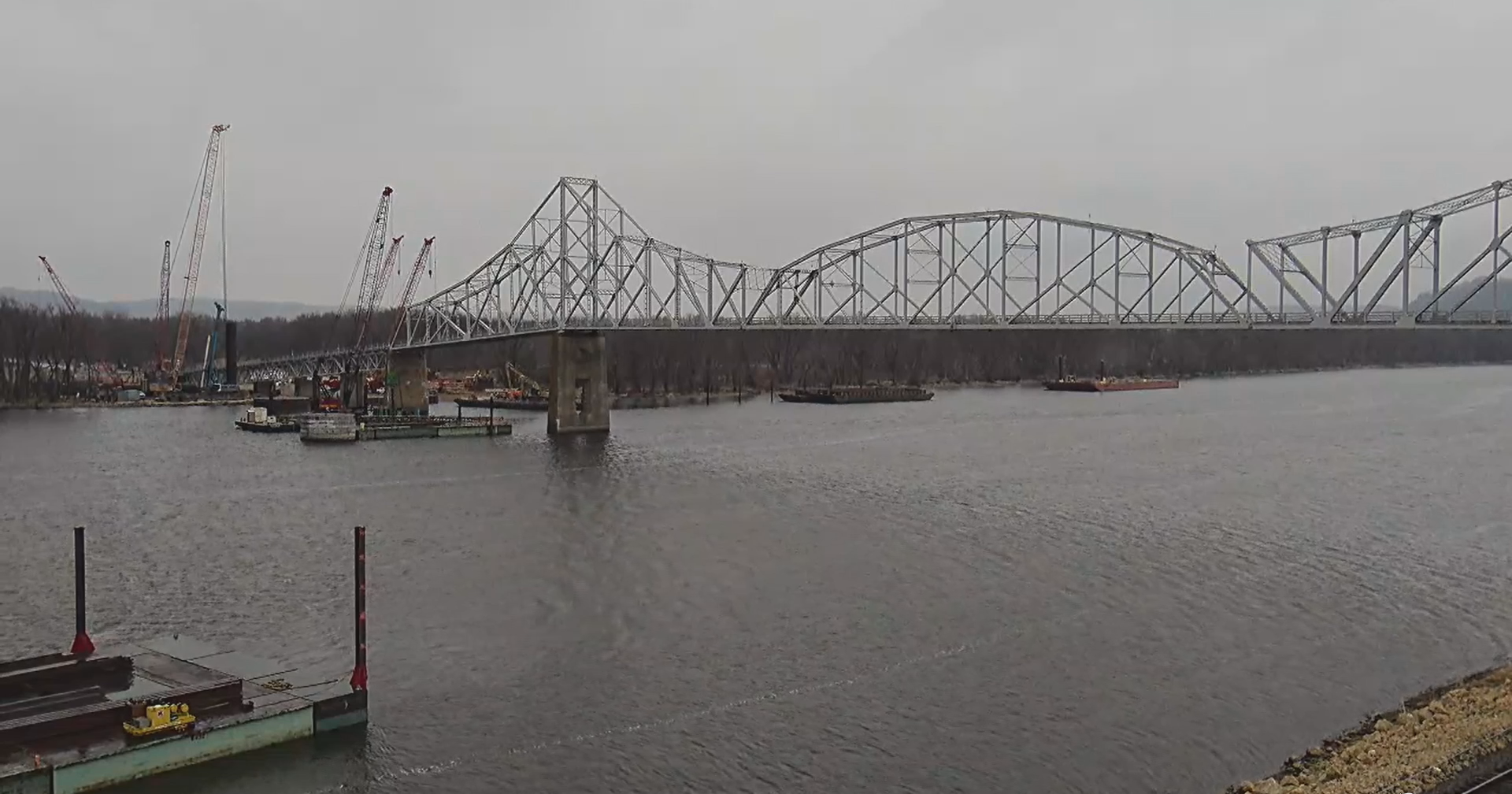 Lansing bridge closing briefly as new pier work continues - Vimarsana News