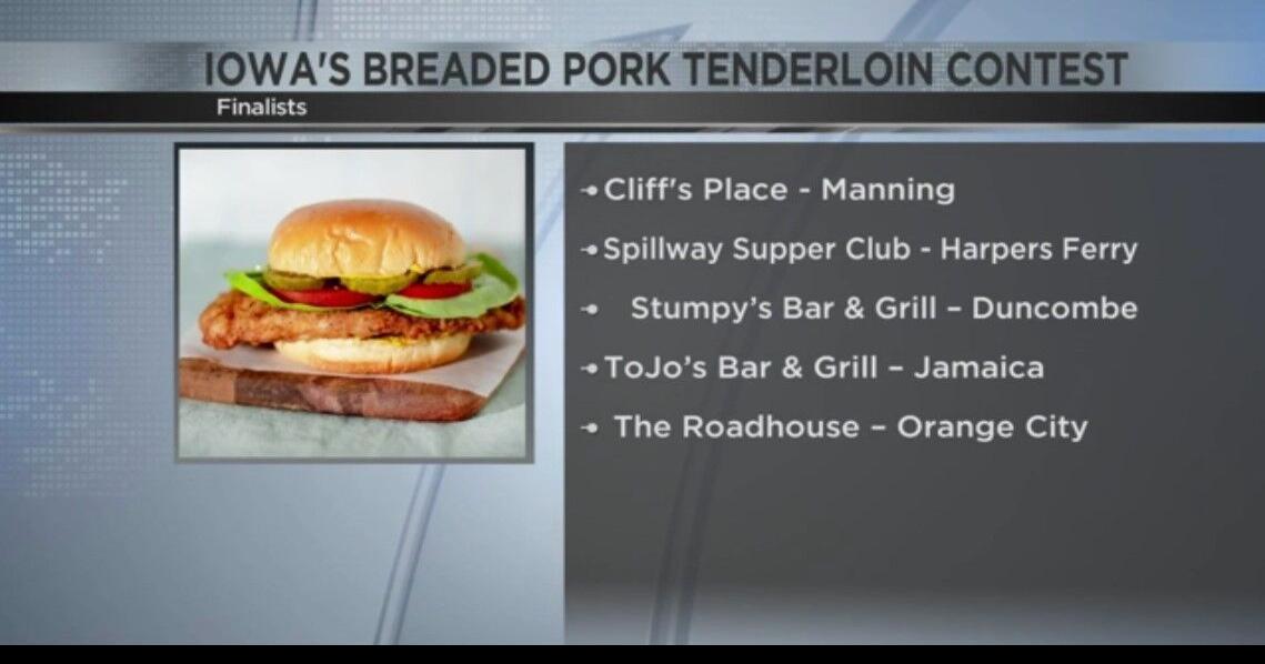 Harpers Ferry supper club vies for Iowa pork tenderloin win Top