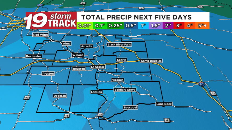 Dry and pleasant the next three days; chances for rain and a few ...