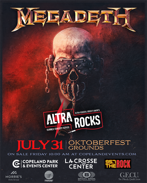 Grammy award-winning metal band Megadeth to perform at Oktoberfest