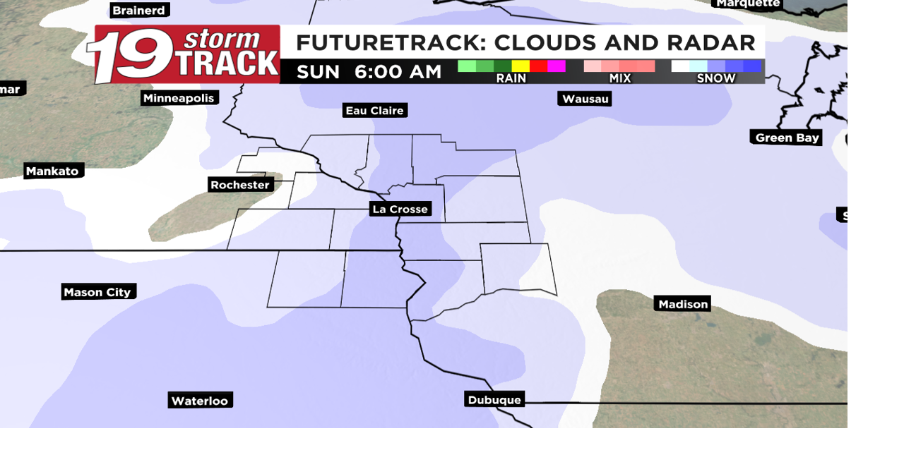 Still tracking a few light snow showers possible overnight with higher ...