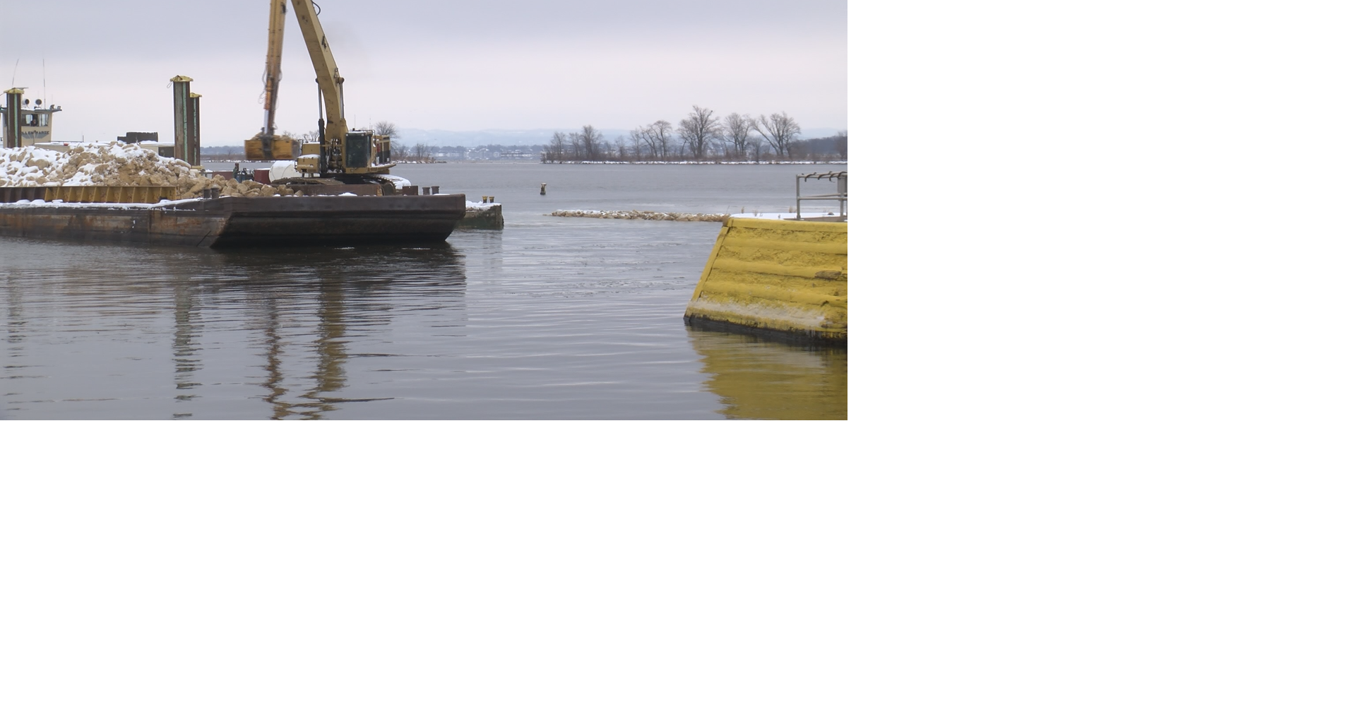 Construction on Lock and Dam No. 7 to finish this week