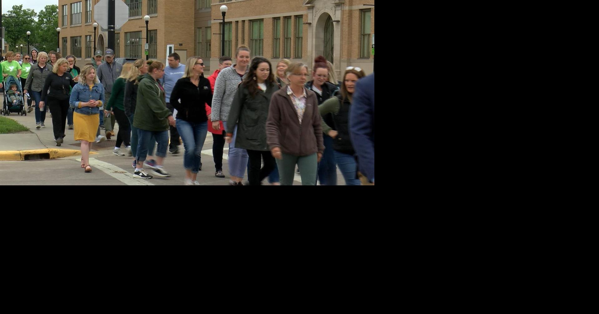 La Crosse community marches for mental health awareness News