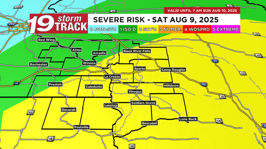 Tracking toasty and very humid condtions along with some storm chances ...