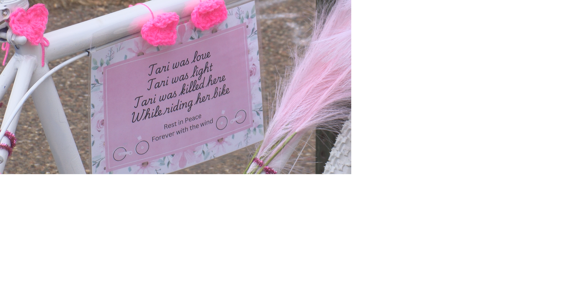 Ghost Bike at Avon and St. Cloud for 