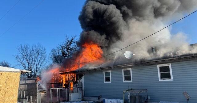 None injured in Saturday structure fire near Sparta