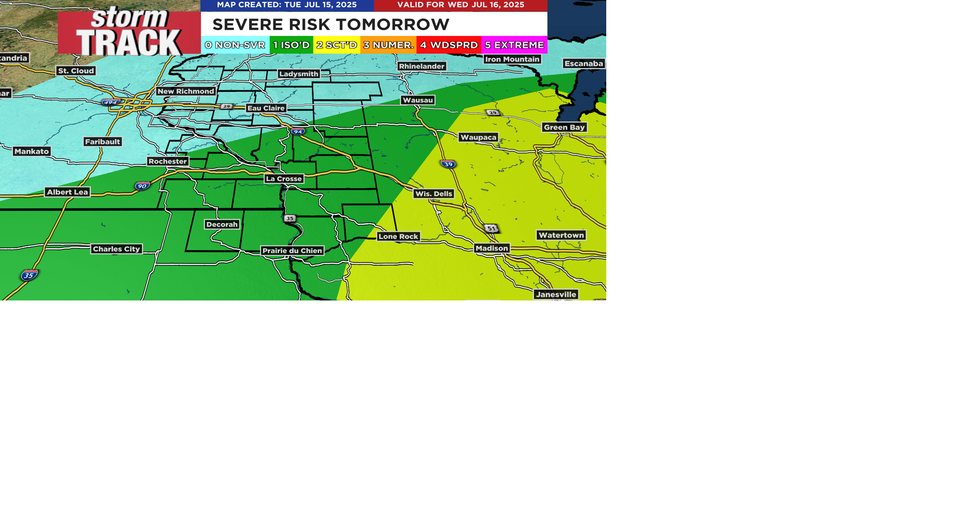 Bursts of heavy rain with scattered strong storms possible in spots as ...