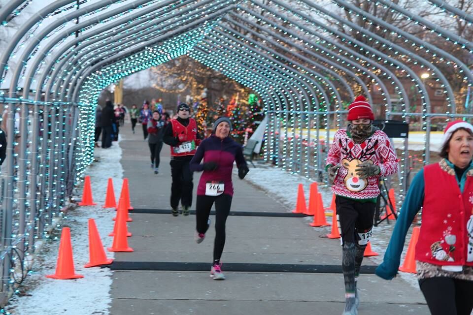 Ugly sweater cheap running shoes