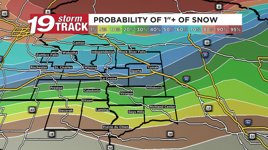 Snow Wednesday morning; Cold and blustery for the holidays | Top ...