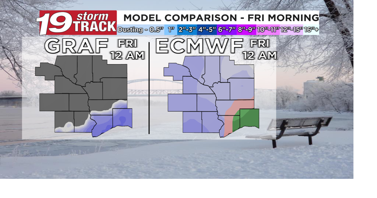 A round of snow possible Thursday night as windy conditions continue ...