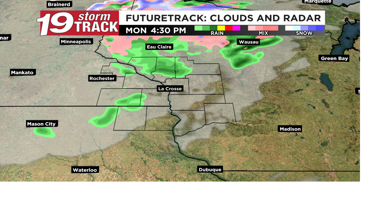 Comfortable temps to start the week but colder weather is on its way ...