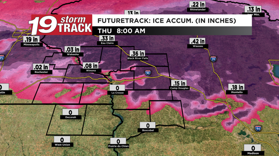A wintry mix Thursday morning turns to strong to severe storms in ...