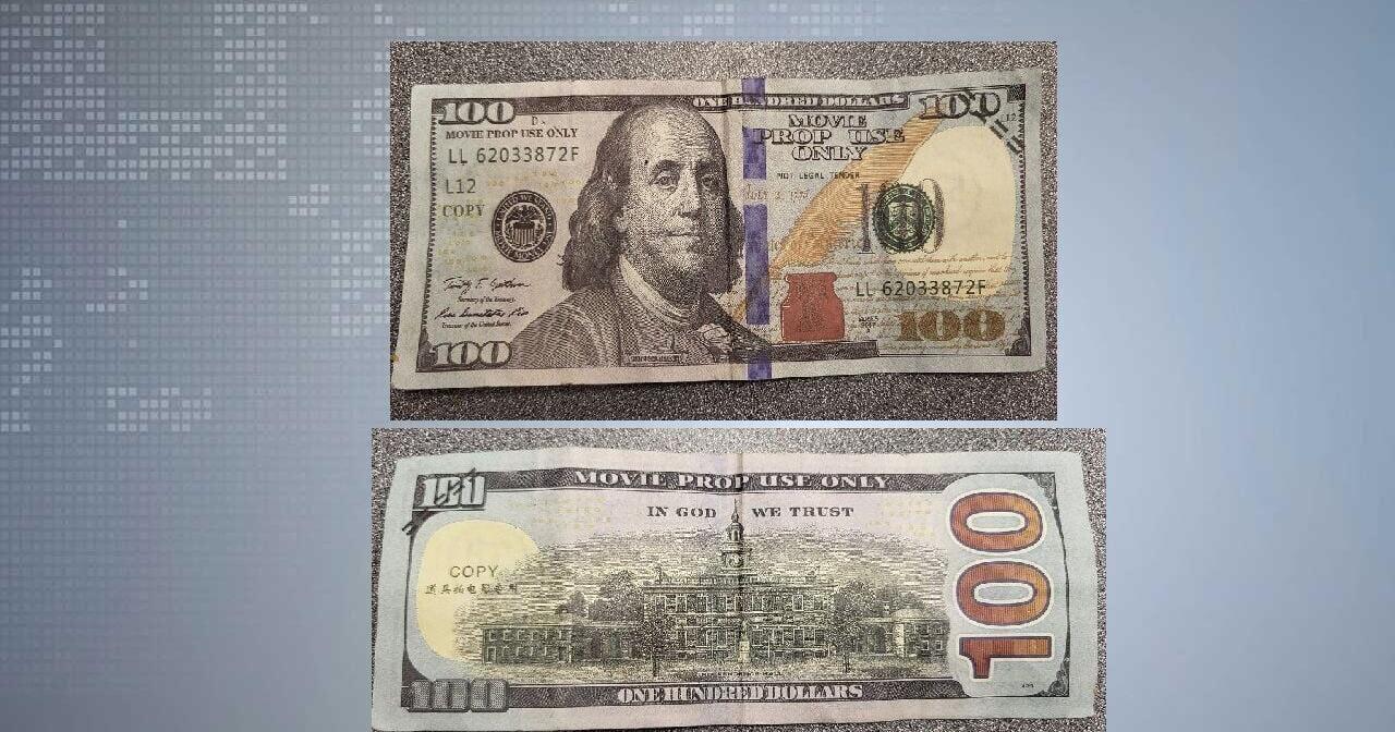 Fake movie prop money found circulating in Juneau County - Vimarsana News