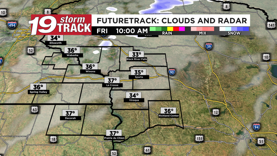A sunny and blustery Friday with warmer weather returning this weekend ...
