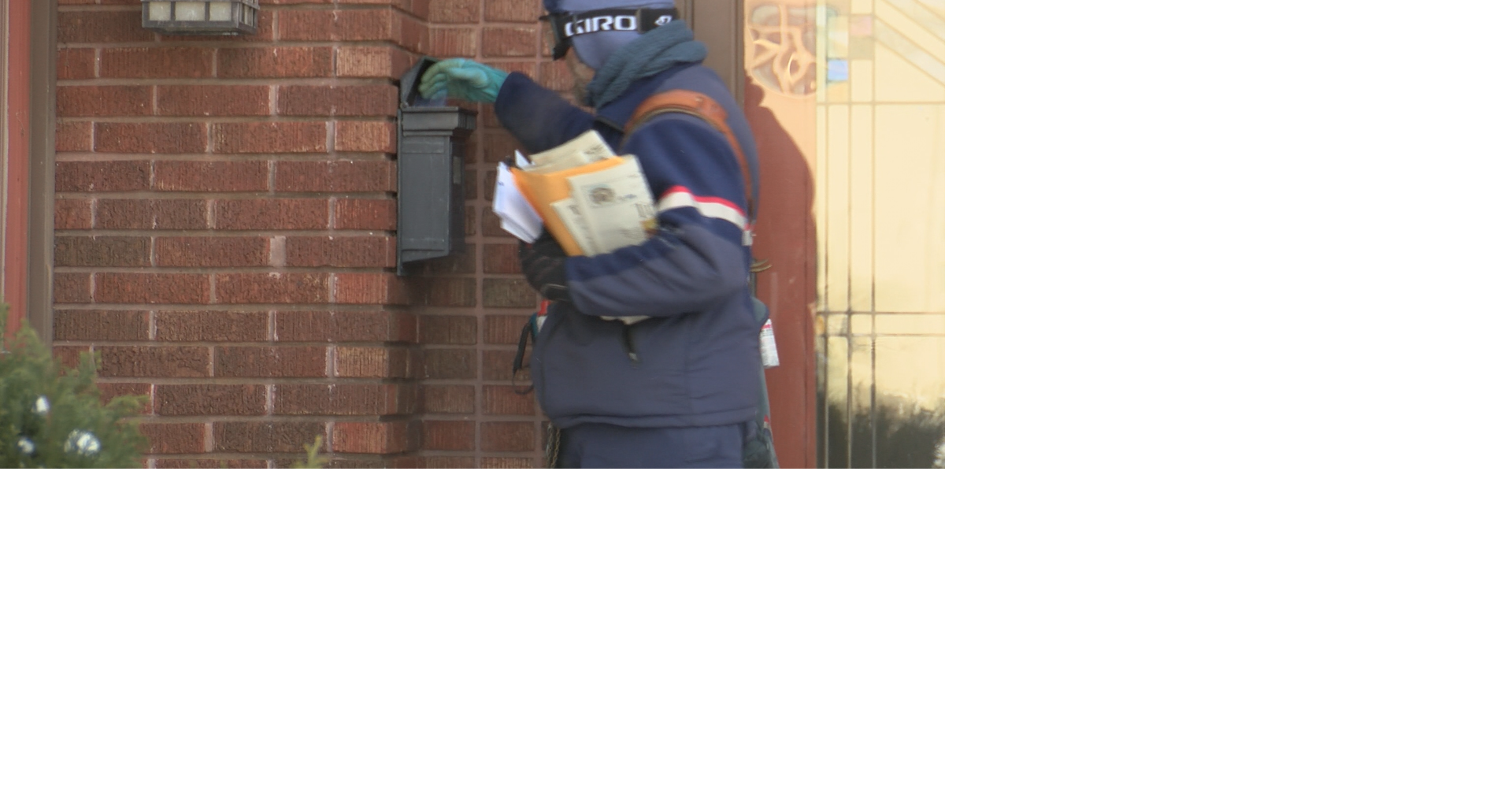 Mail Carriers ask residents for help during the cold weather