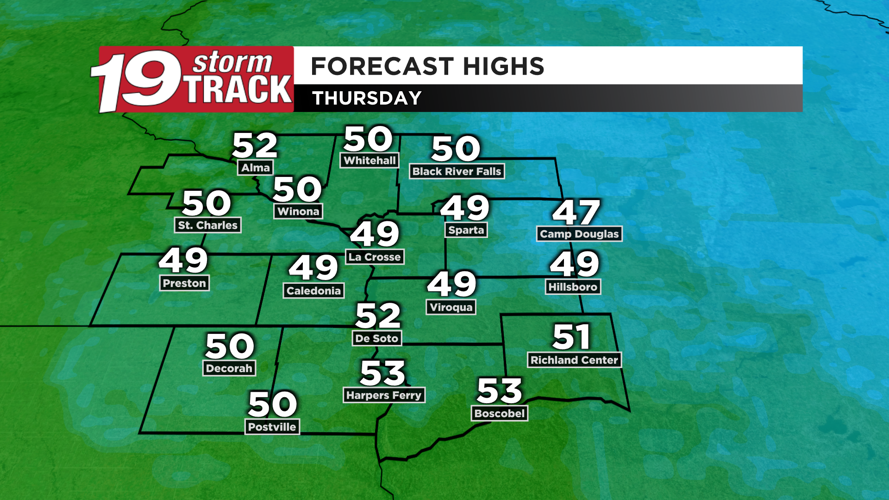 A pleasant Wednesday ahead following some morning fog; rain and ...