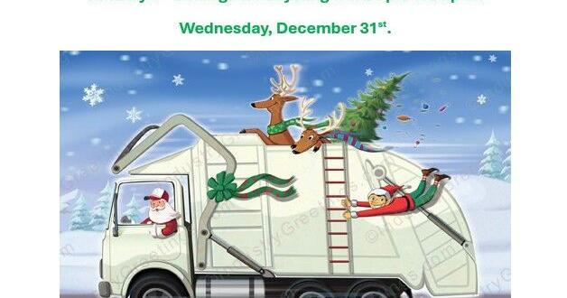 Black River Falls garbage, recycling to be picked up Wednesday, Dec 1