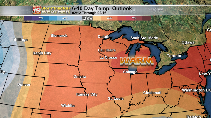 The work week stays warm, while bringing more rain & snow chances | 19 ...