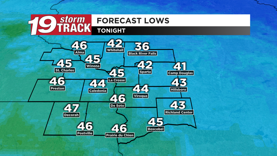 A warm and sunny Tuesday ahead | 19 Storm Track Weather | wxow.com