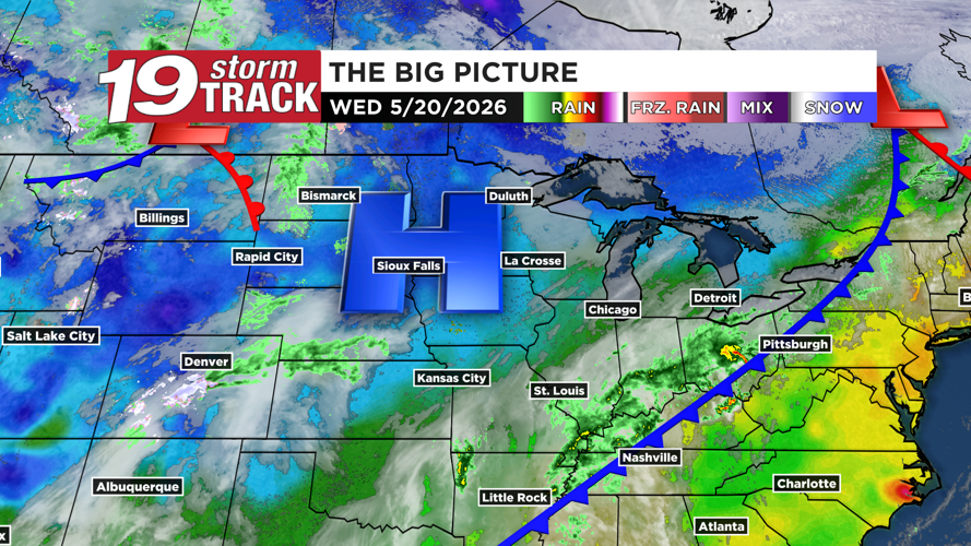 A couple more seasonably cool days ahead before the warm temperatures ...