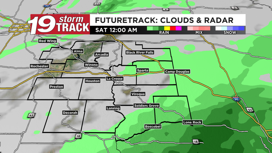 Outside of a very small rain chance Friday night, the next few days are ...