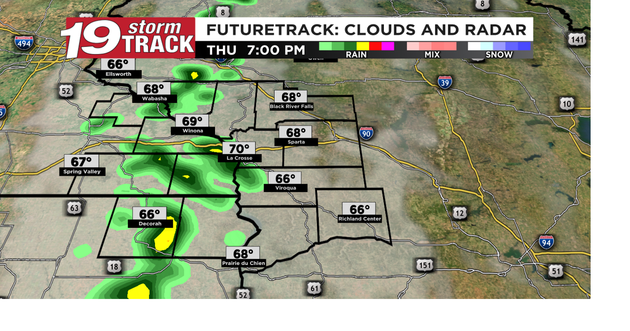 Scattered rain Thursday night; Highs reaching the 80s on Friday | Top ...
