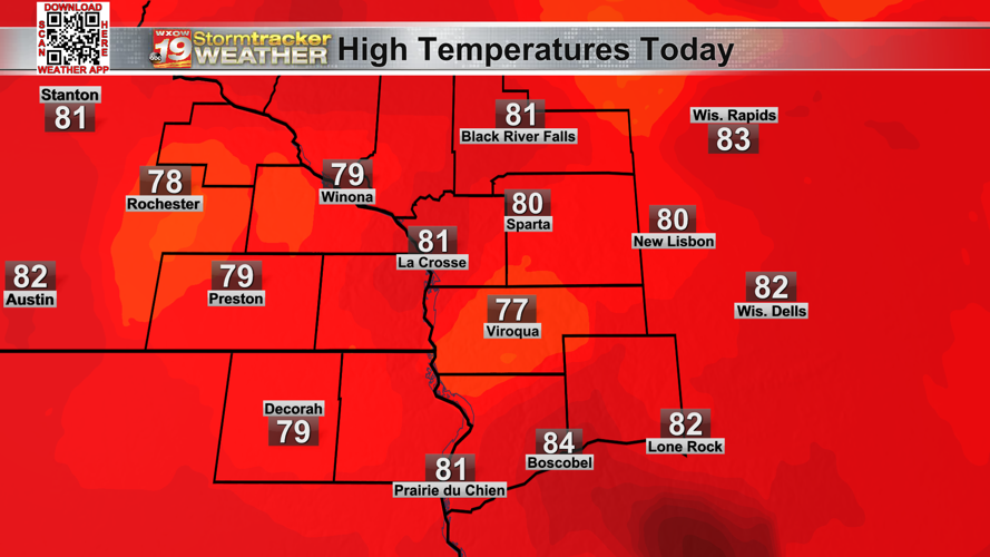 After a beautiful Memorial Day forecast, small rain chances return as