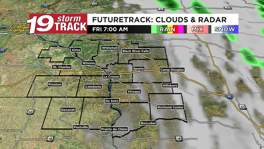 Tracking the next system to bring showers and thunderstorms to the area ...