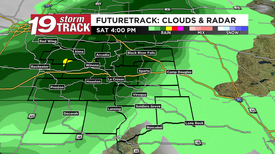 Humid weather set to return along with daily chances for some showers ...