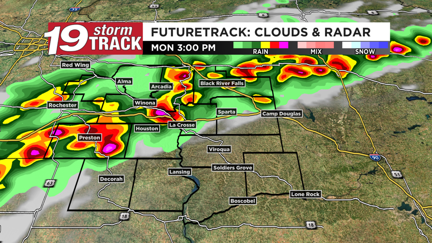 Heat levels to come down but rain and storm chances to come up to begin ...