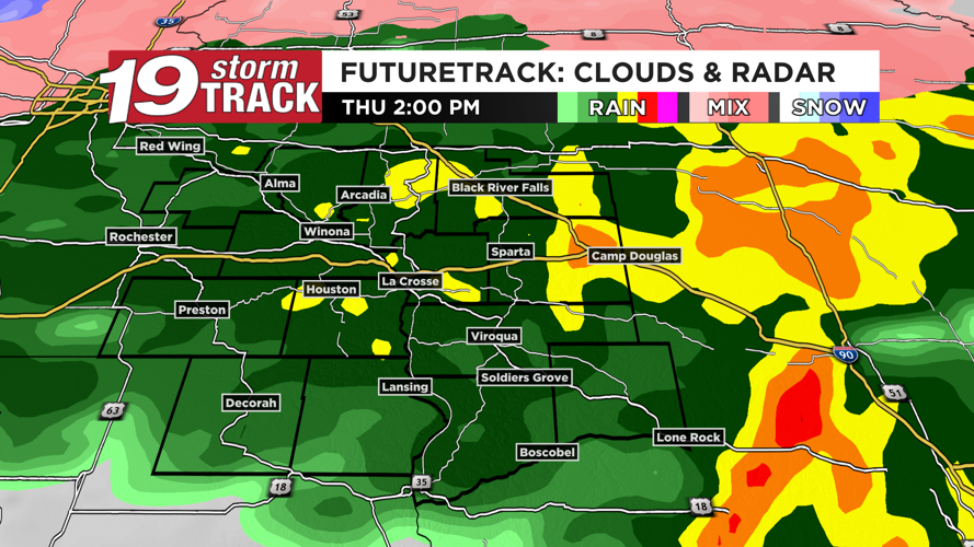 Waycross Weather Map Thursday's forecast to feature rain, freezing rain and a chance for ...