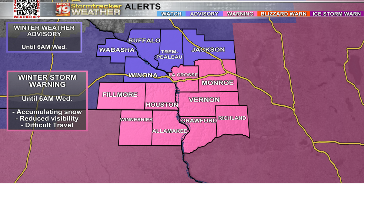 Winter arrives! More snow and cooler temps through the week | 19 Storm ...