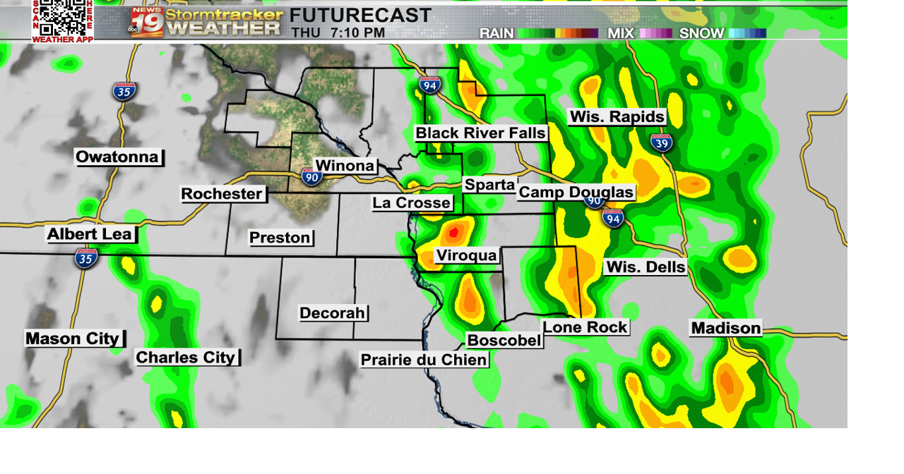 Wednesday stays calm before Thursday rain chances | 19 Storm Track ...