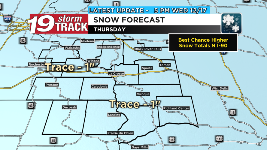 Thursday morning rain with snow and possibly slippery stretches in the ...