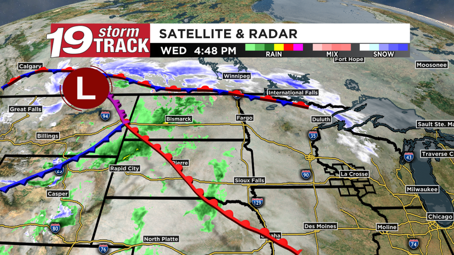 Thursday morning rain with snow and possibly slippery stretches in the ...