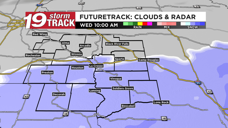 Accumulating snow in the forecast for today | 19 Storm Track Weather ...