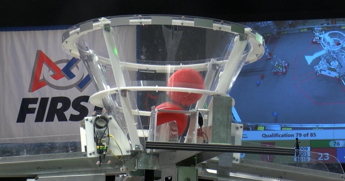 Sparks fly at the Regional Robotics Competition - Image