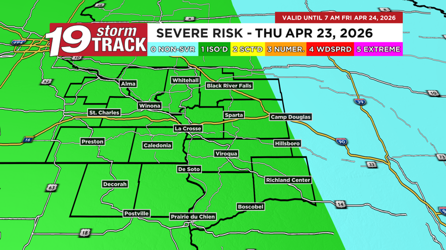 A warm and sunny Tuesday ahead | 19 Storm Track Weather | wxow.com