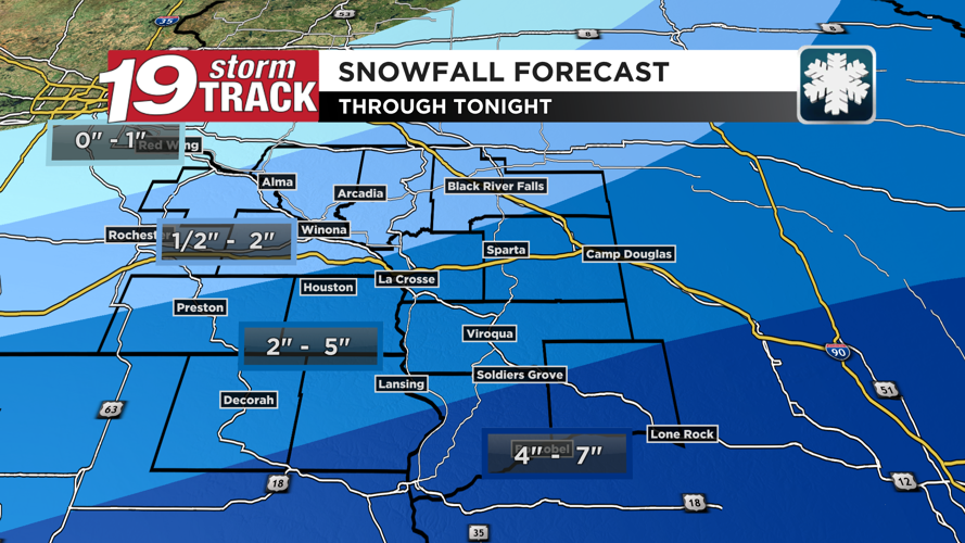Accumulating snow in the forecast for today | 19 Storm Track Weather ...