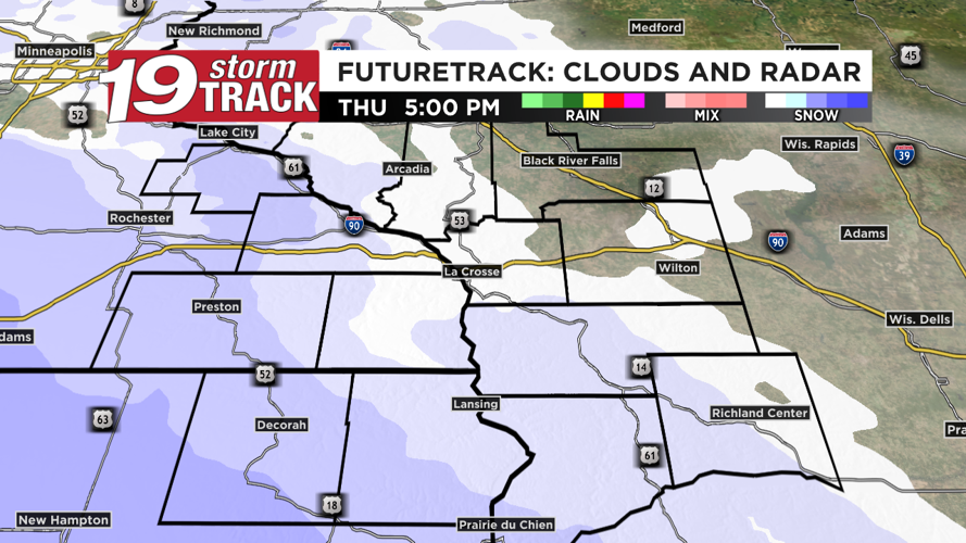 Chance of light snow showers on Thursday evening and Friday | Top ...