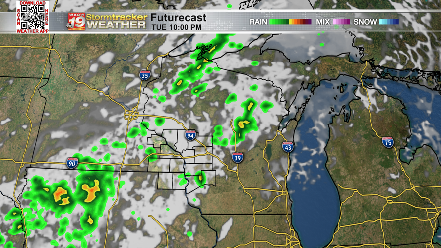 A day of hot and very humid weather before storms roll into the Coulee ...