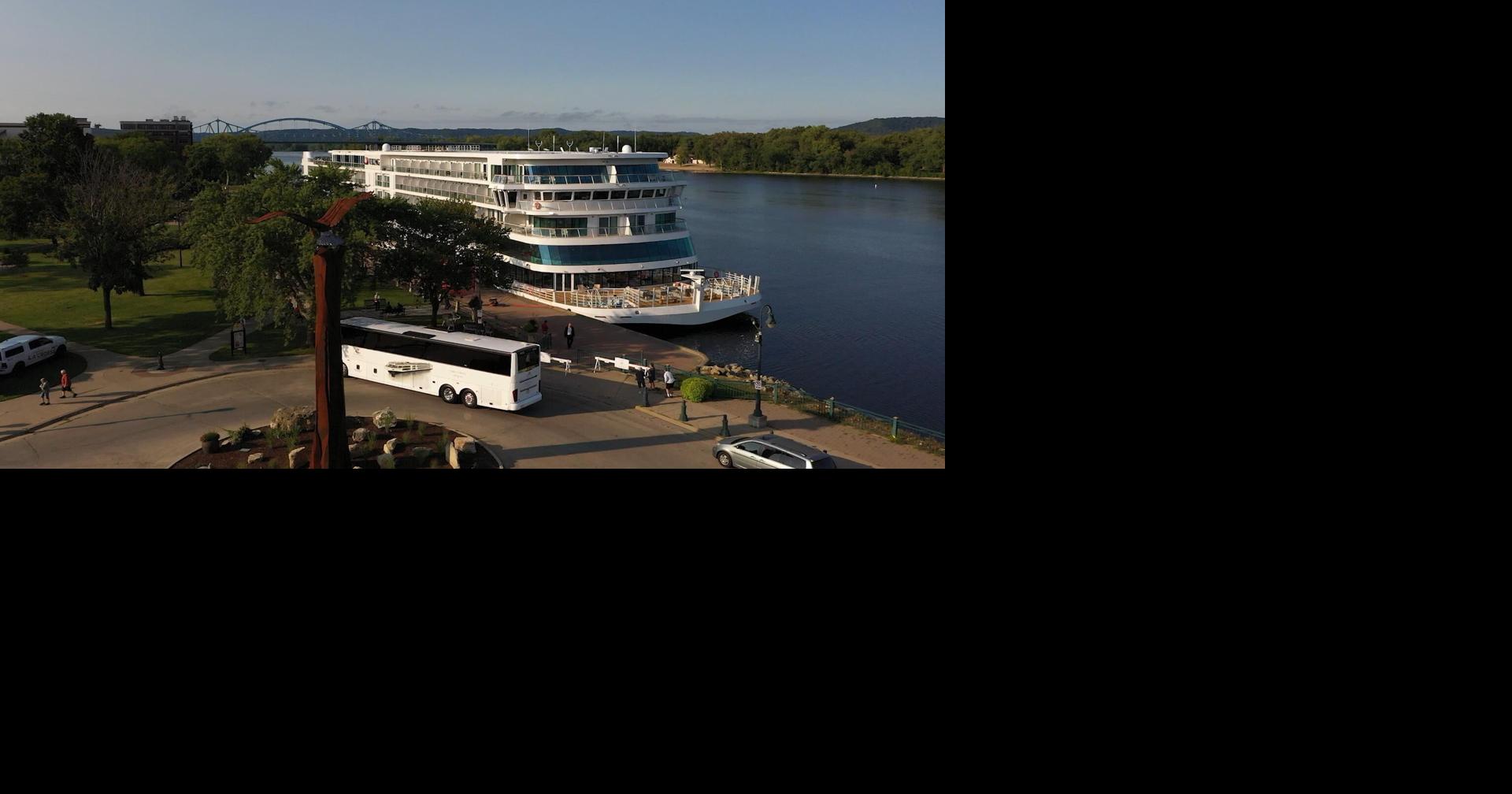 Viking Mississippi cruise ship stops in La Crosse Top Stories wxow com