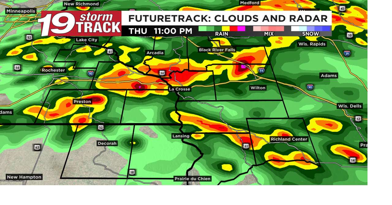 Tracking strong to possibly severe storms tonight through Friday ...